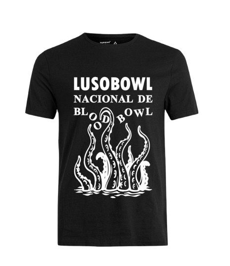 LUSOBOWL T-SHIRT BLACK